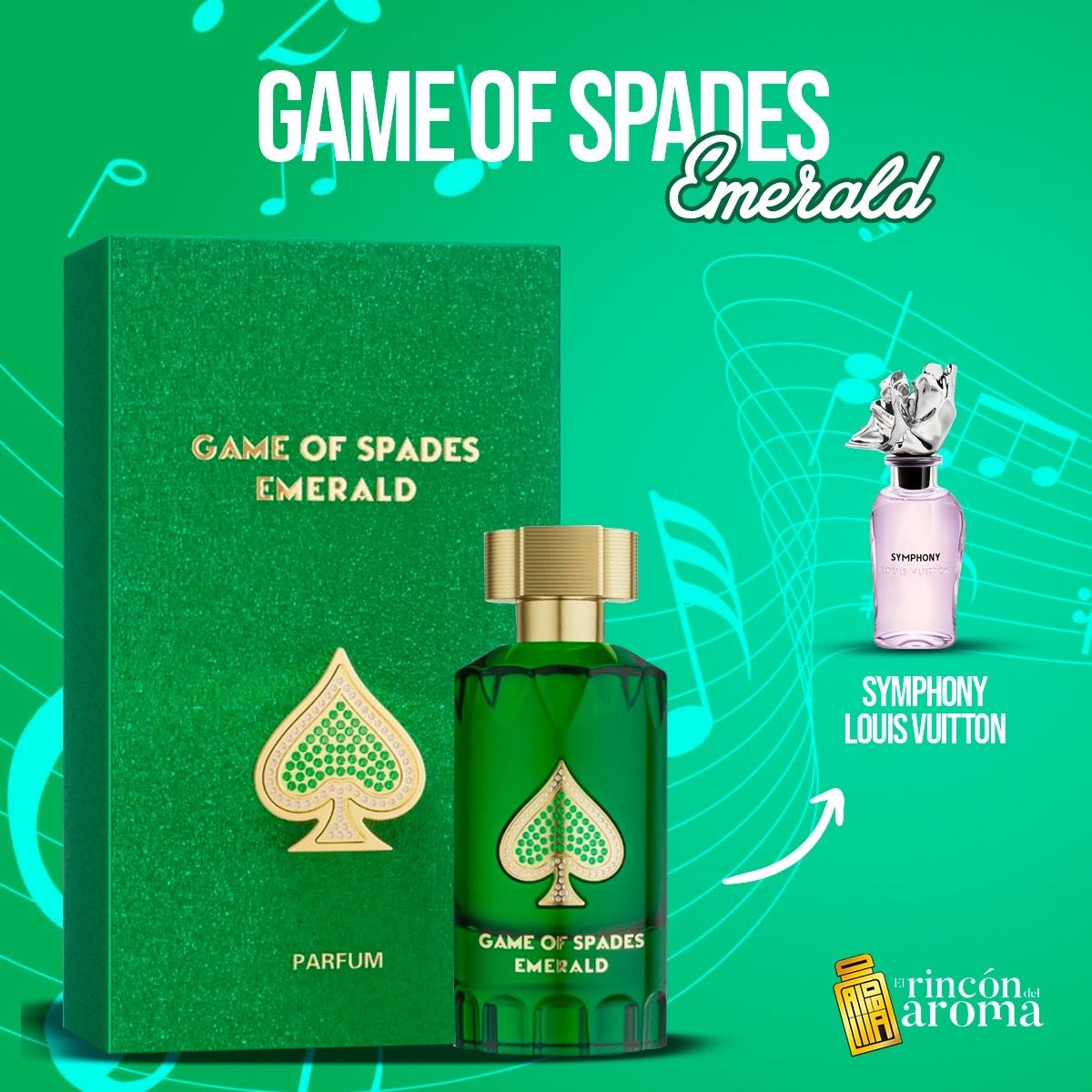 Jo Milano Game of spades Emerald